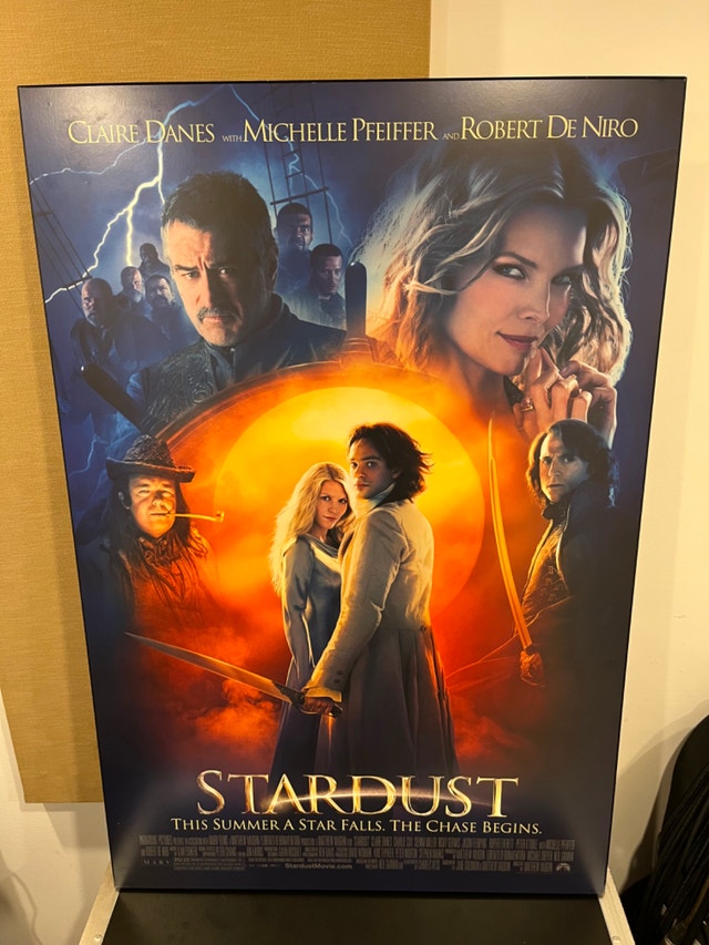 Stardust Hardboard Poster