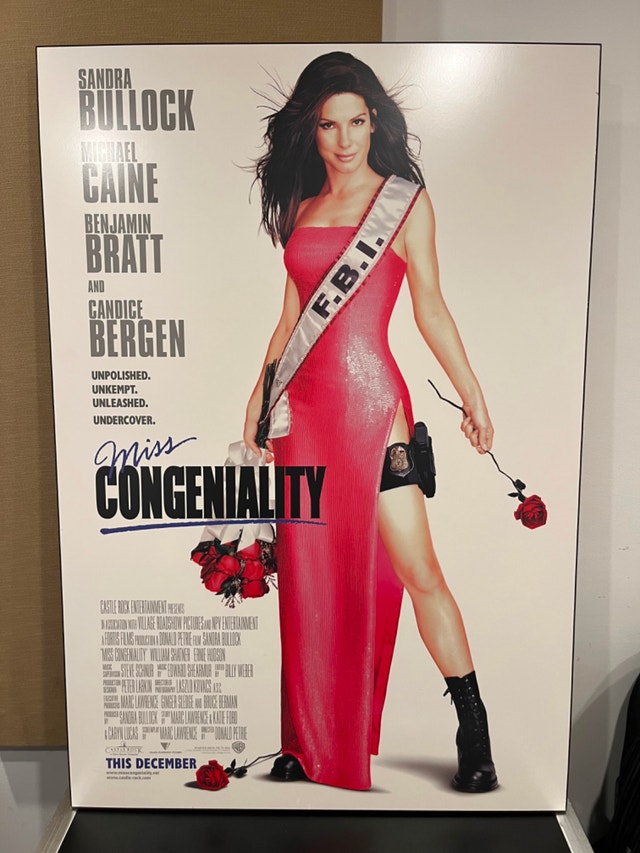 Miss Congeniality Hardboard Poster