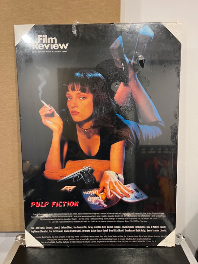 Pulp Fiction Hardboard Poster (Sealed)