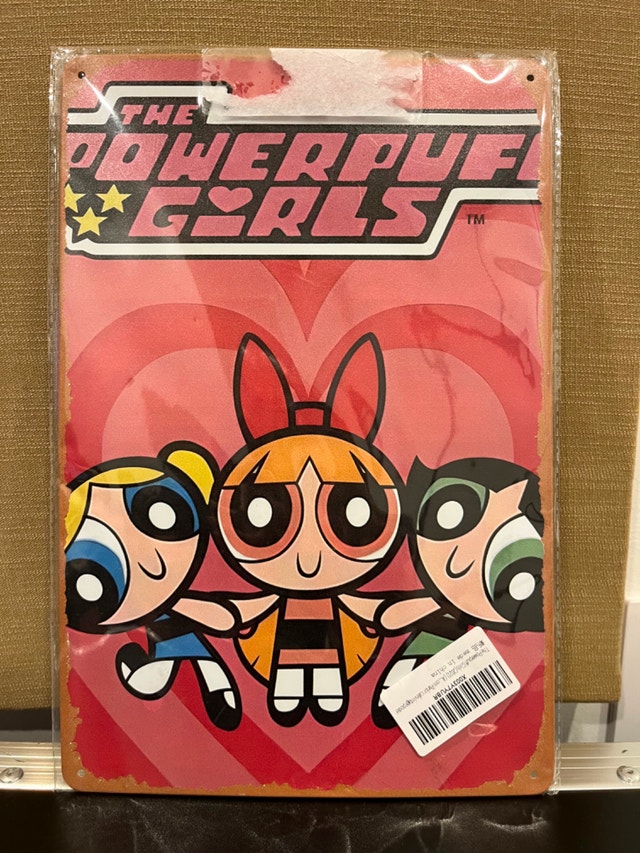 Powerpuff Girls Metal Poster