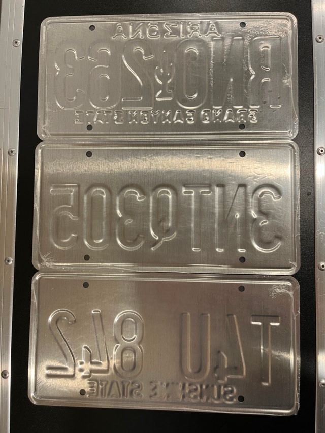 Fast & Furious Licence Plate Collection - photo 2