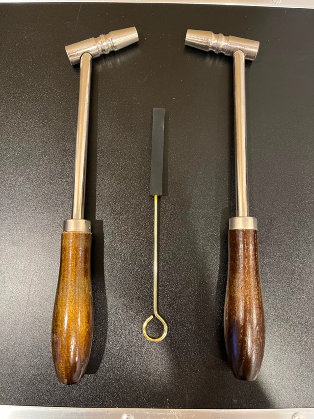 Trophy Piano Tuning Levers and Rubber Wedge Piano String Mute