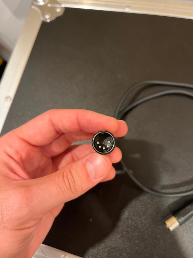 3 Foot 5 pin Midi Cable - photo 2