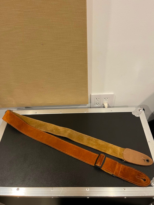 Adjustable Suede 2 Inch Guitar/Bass Strap - photo 2