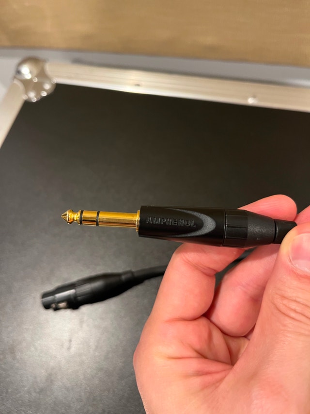 Yorkville Studio One XLR Female To TRS 6 Foot Cable - photo 4