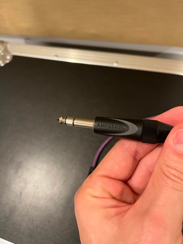 Custom Made 2 Foot TRS to TRS Cable - photo 2