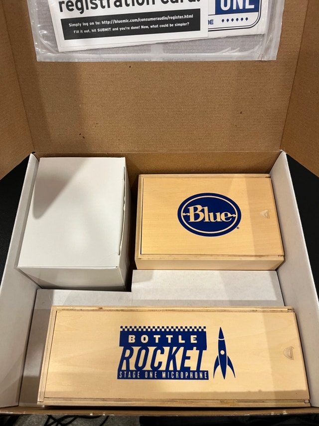 Blue Bottle Rocket Stage One Microphone with B-8 & B-0 Capsules - photo 3