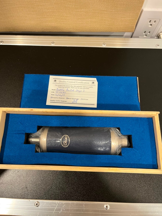 Blue Bottle Rocket Stage One Microphone with B-8 & B-0 Capsules - photo 4