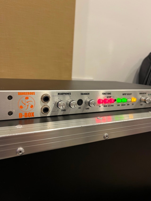 Dangerous Music D-Box Summing Mixer and Monitor Controller
