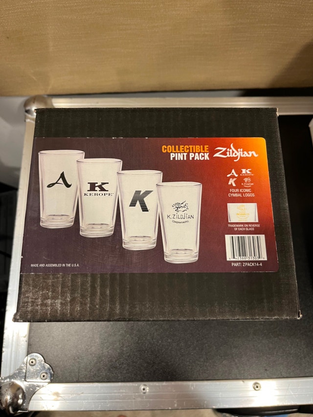 Zildjian Collectible Pint Set (4 Glasses)