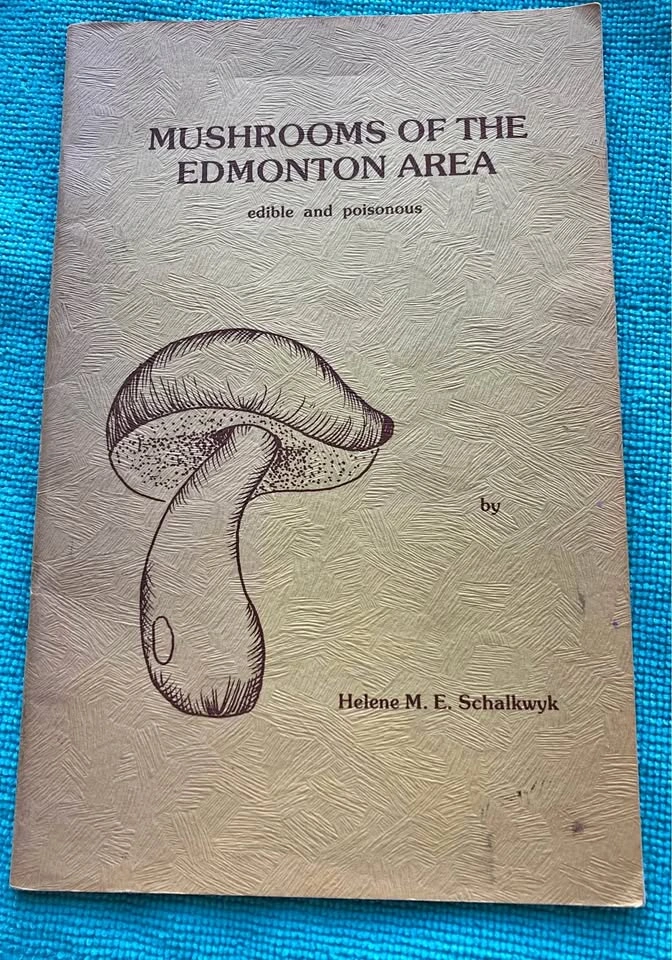 Vintage Alberta Mushroom Field Guide Bundle - Helene Schalkwy