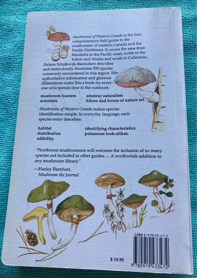 Vintage Alberta Mushroom Field Guide Bundle - Helene Schalkwy - photo 5