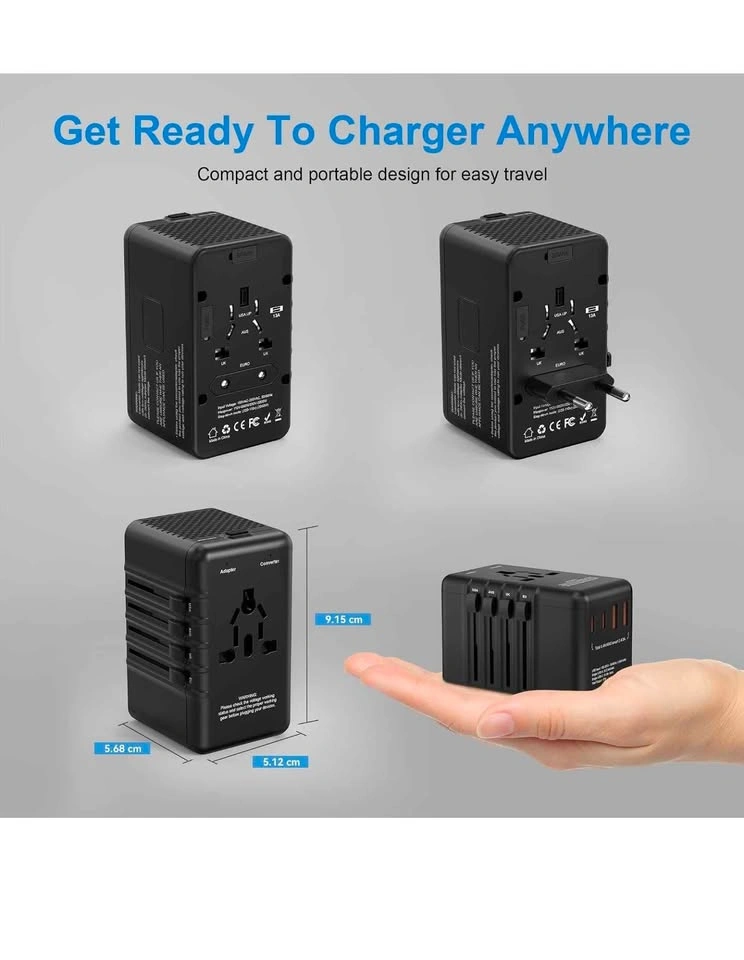 220v to 110v Converter and Adapter for Travel - photo 5