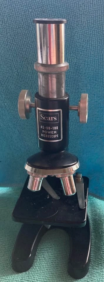 Vintage Sears 45-90-180 Power Microscope - photo 5