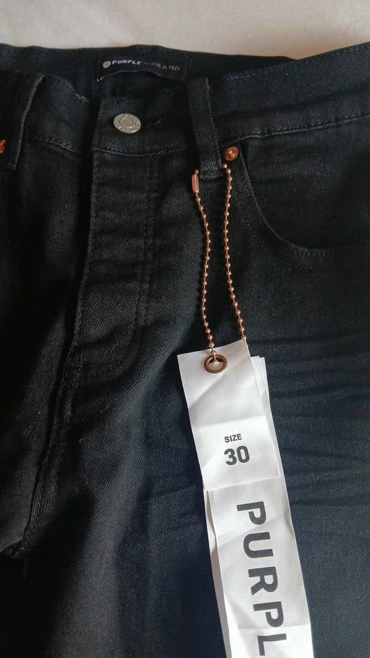 Purple jeans all black size 30 - photo 2