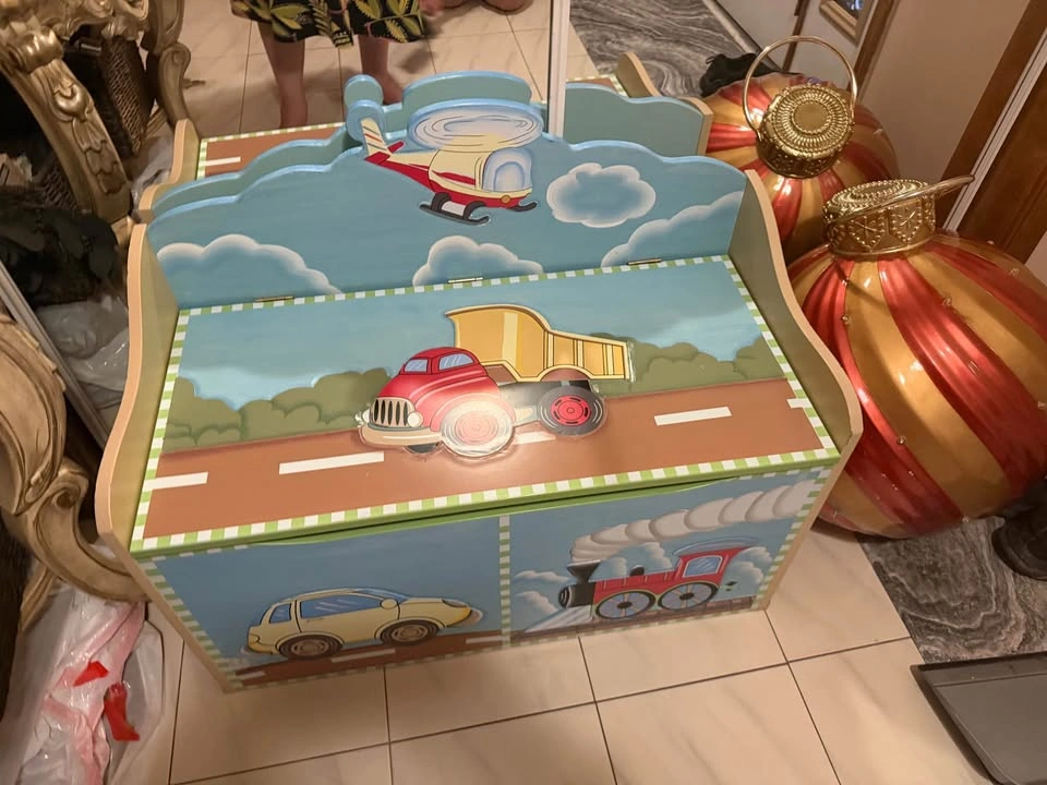 Blue kiddie toy box - photo 5