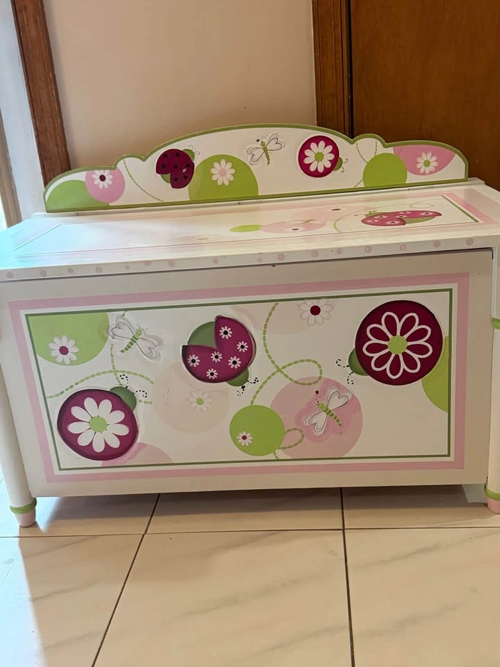 Pink kiddie toy box - photo 2