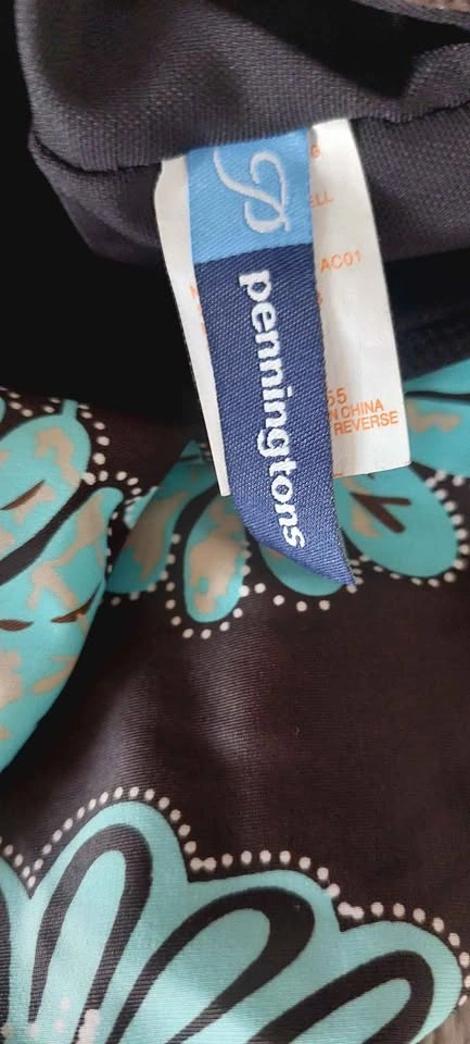 Penningtons Floral Swim Tank Top – Size X (1X) - photo 3