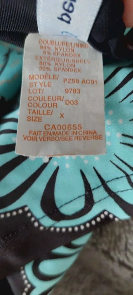 Penningtons Floral Swim Tank Top – Size X (1X) - photo 4