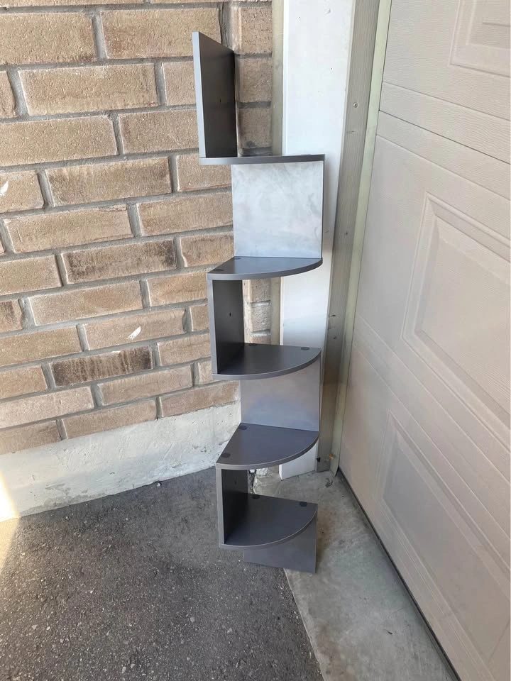 Corner Shelf Wall Mount – Dove Grey | Brand New Floating Shelf