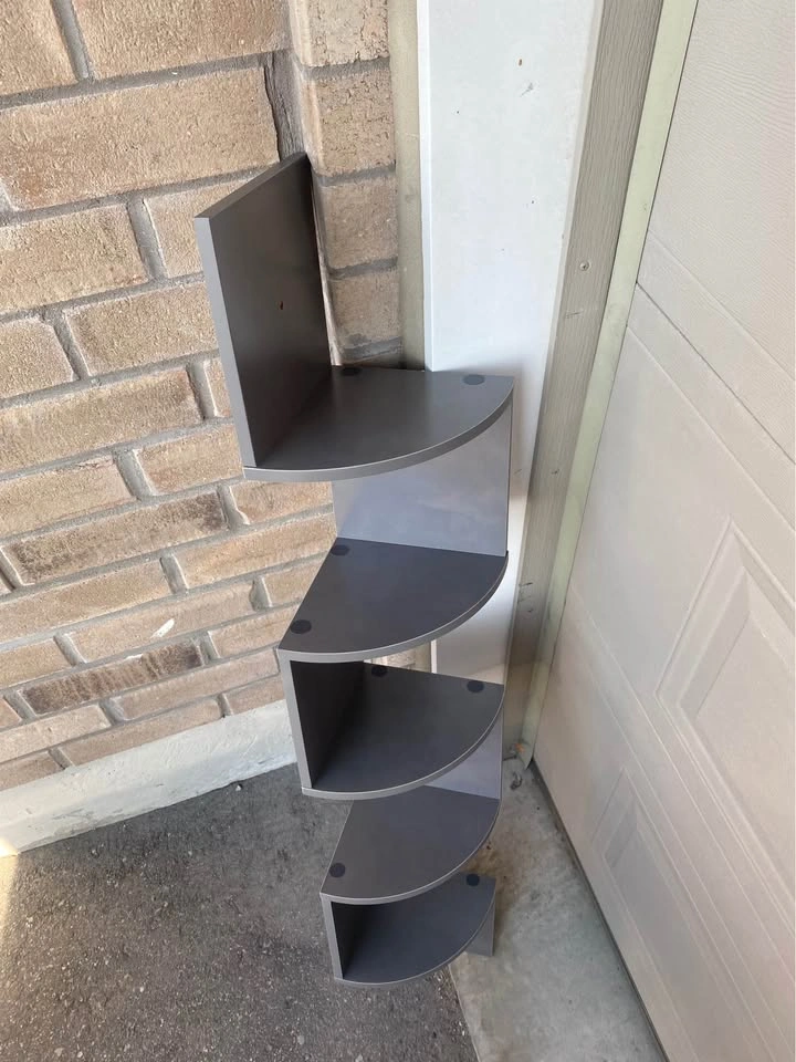 Corner Shelf Wall Mount – Dove Grey | Brand New Floating Shelf - photo 2