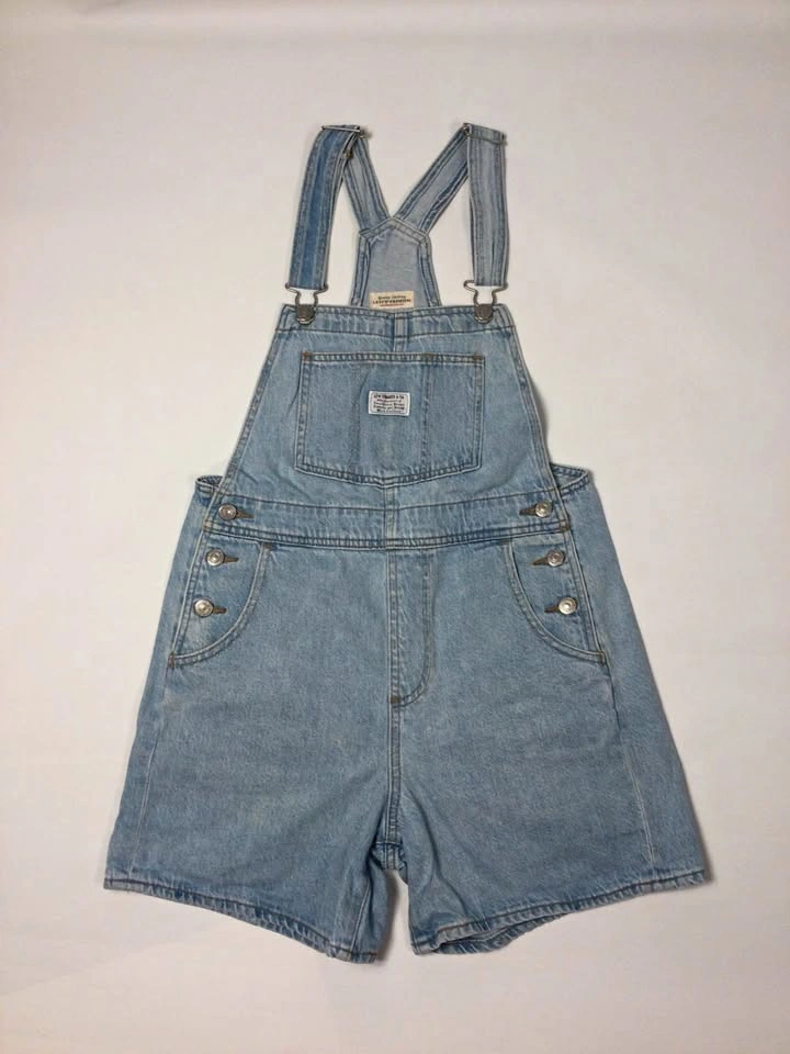 Levi’s Short Overalls Denim Blue Size XS