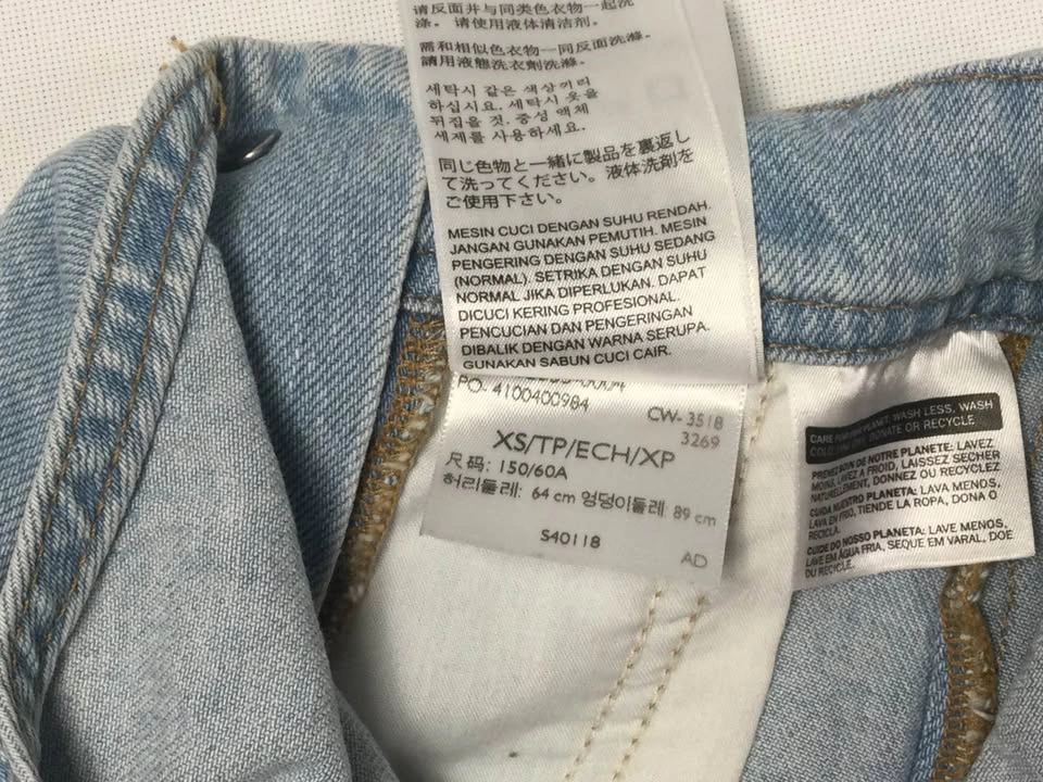 Levi’s Short Overalls Denim Blue Size XS - photo 5