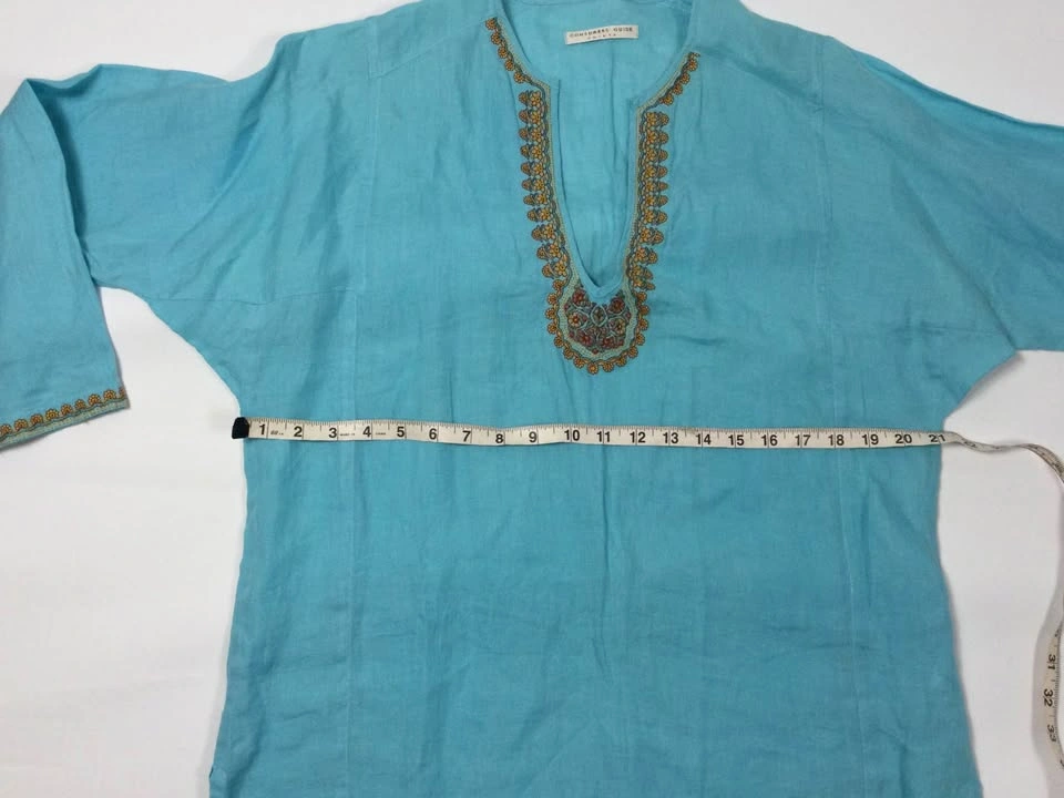 Consumers Guide Shirts Tunic Top Embroidered Women’s Size 4 - photo 4