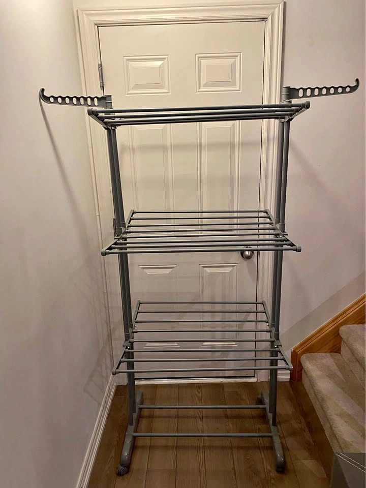 BRAND new SONGMICS 4-Tier Clothes Drying Rack – UNASSEMBLED