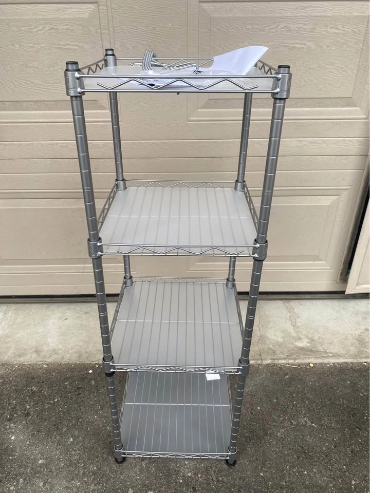 Brand New 4-Tier Bathroom Shelf | Storage Cart | Shelving Unit