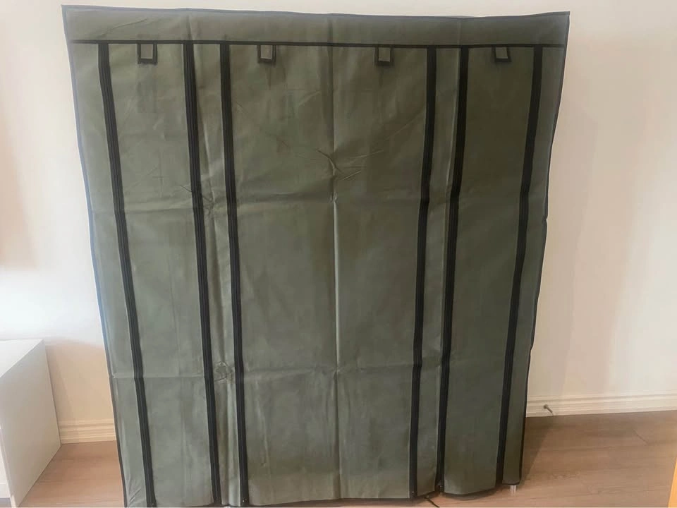 Portable Wardrobe Clothes Organizer Sage Green - Songmics