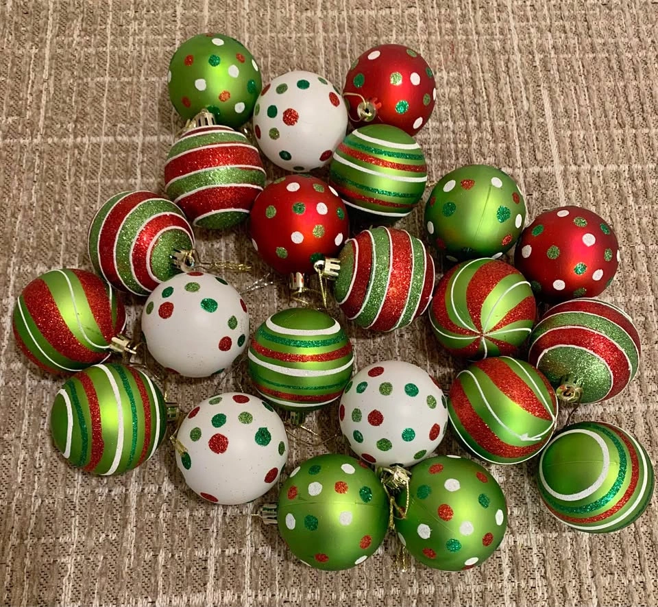 Assorted Christmas Ornaments and Gnome Decorations