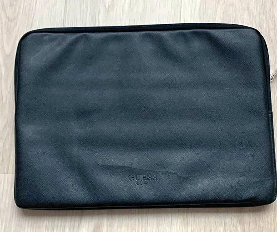 GUESS Black Laptop Sleeve