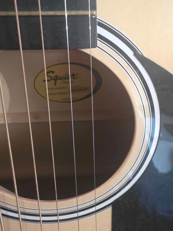 Squire steel acoustic guitar (Custom made) $120 OBO - photo 3
