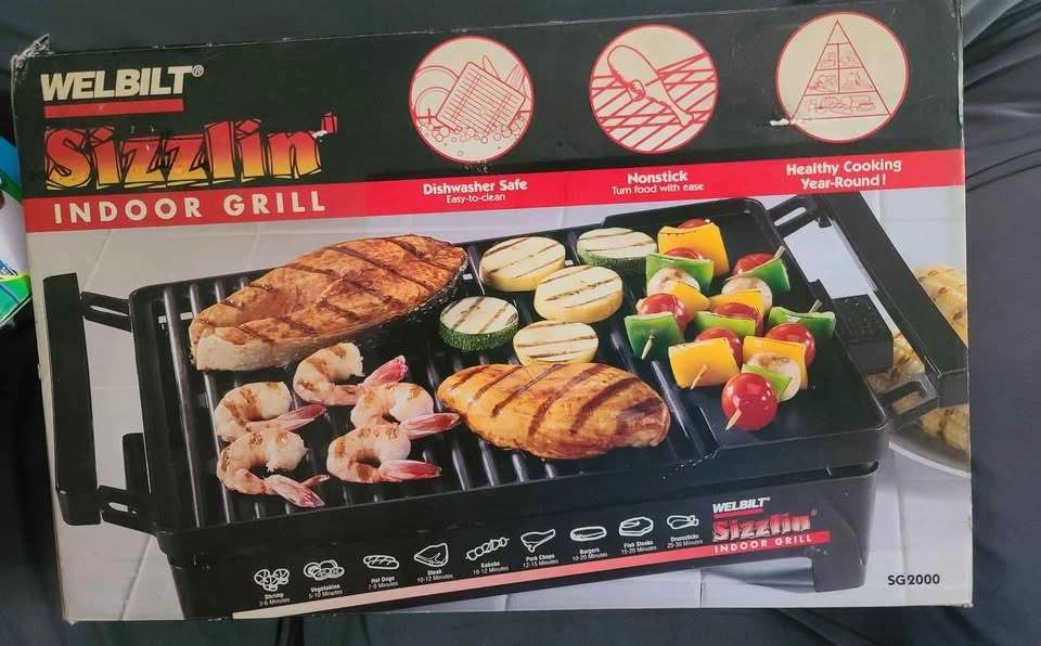 Welbilt sizzlin indoor grill