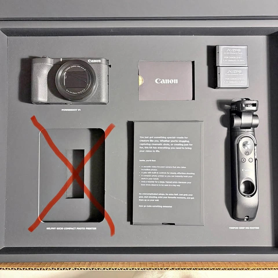 Canon PowerShot V1 Creator Bundle