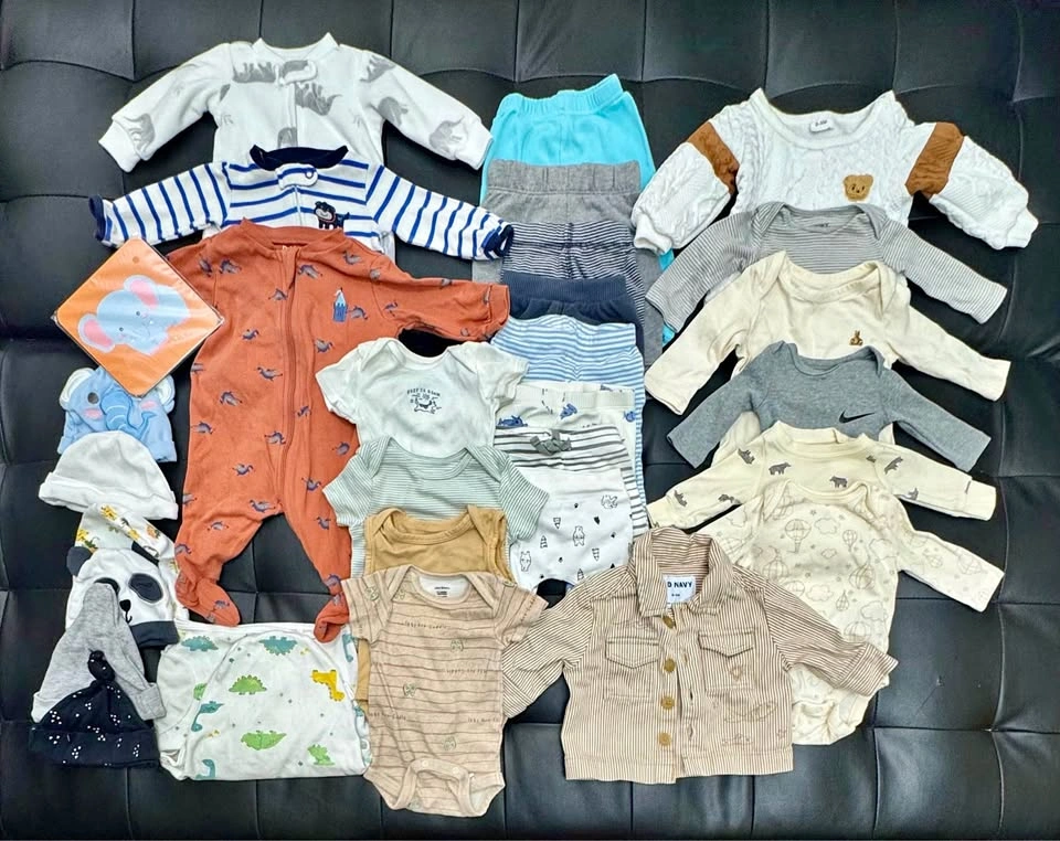 0 - 3m Baby Boys Clothes 30 pcs (#23)