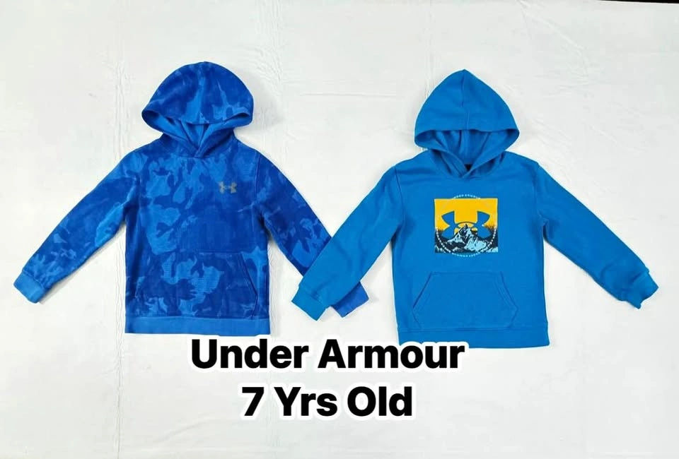 7 Yrs Under Armour Boys Hoodies Bundle (#7-H)