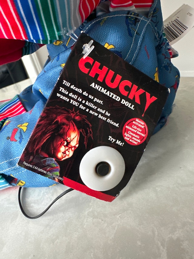 Animated Sitting Chucky Doll - photo 3