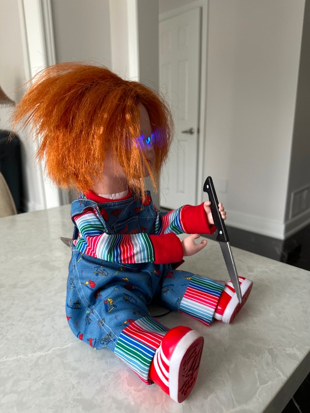 Animated Sitting Chucky Doll - photo 5