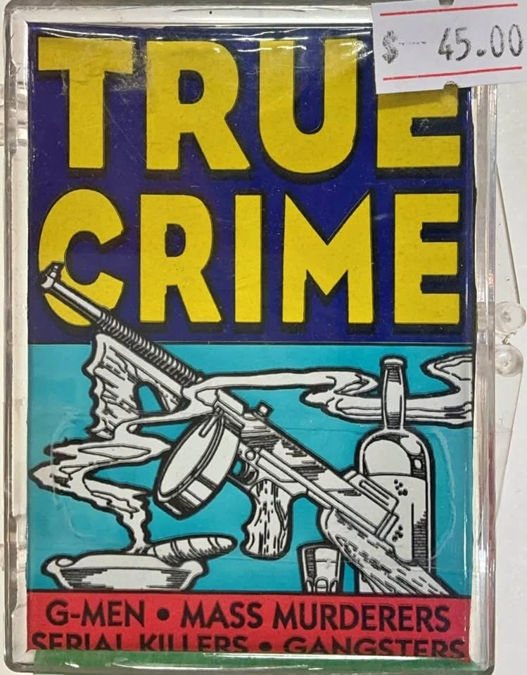1992 TRUE CRIME Series One Complete Set Collector’s Cards