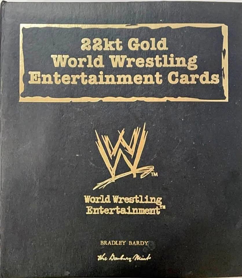 2005 WWE 22kt Gold Foil Complete Set of 50 Cards