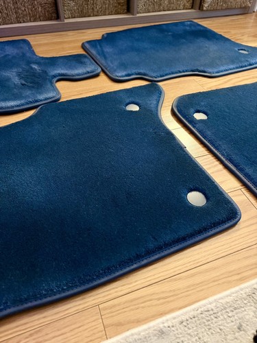 Genuine OEM Range Rover L460 Floor Mats Set of 4 Navy Blue