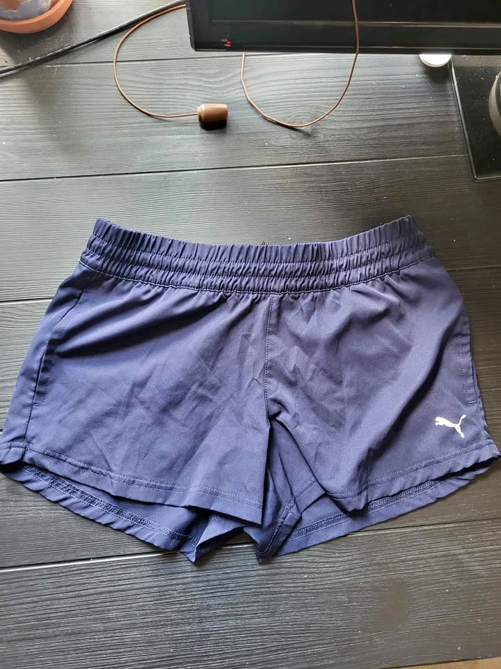 Women's Puma Runners Shorts Navy size S