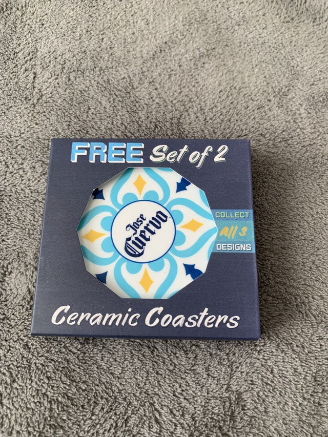 Jose Cuervo Ceramic Coasters