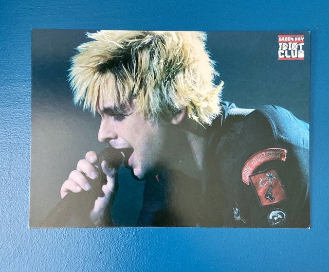 Green Day Fanclub Post Cards - photo 3