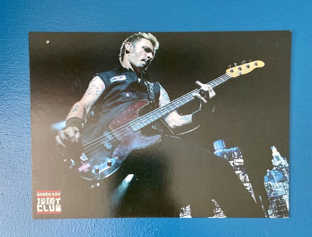 Green Day Fanclub Post Cards - photo 5