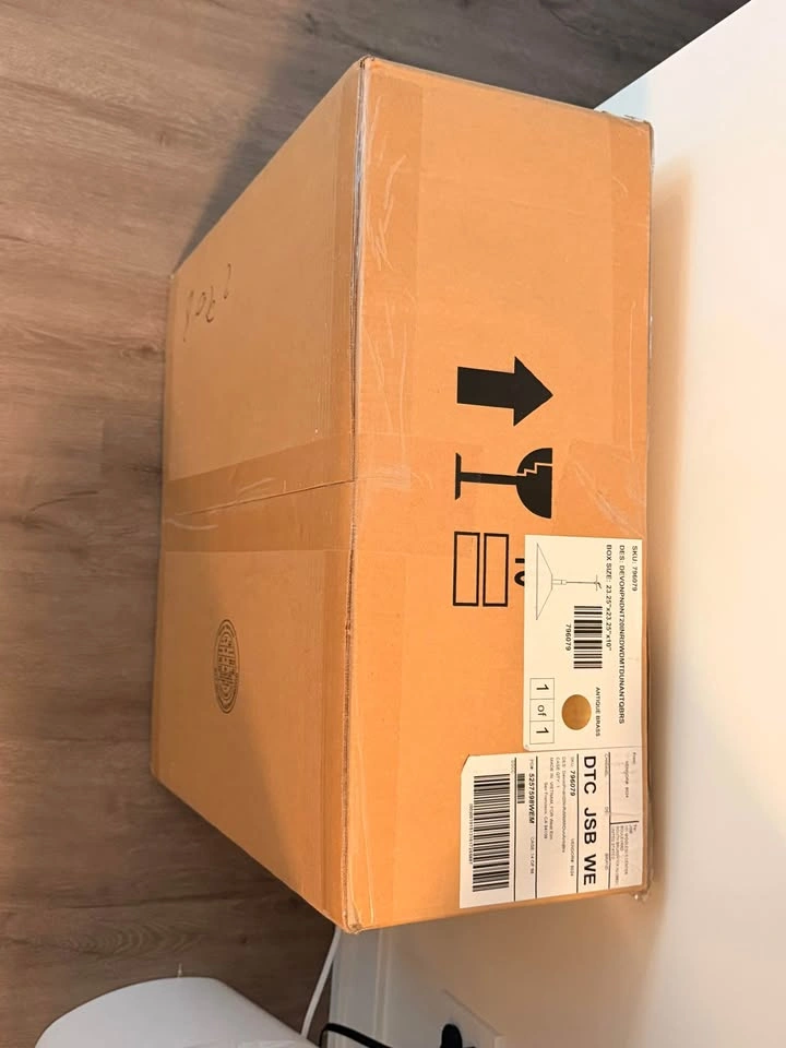 NEW | West Elm Devon Pendant Light (20”) – Never Opened - photo 2
