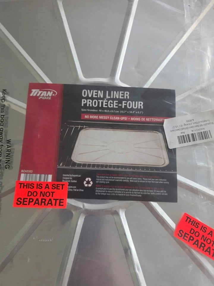 Titan Foil Oven Liner New in Package - photo 2