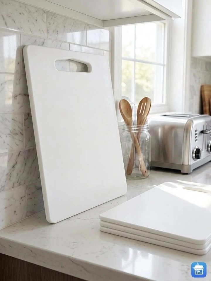White Plastic Cutting Board - photo 2